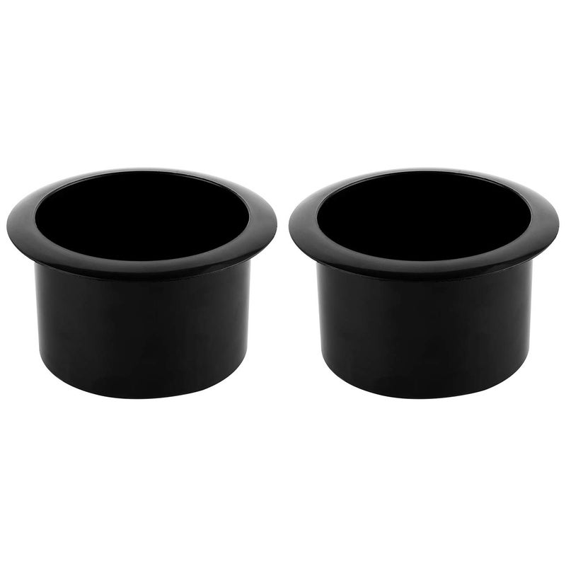 CM Pack of 2 Boat Cup Holder Replacement Plastic Cup Can Bottle Holder Boat Cup Holder Insert Replacement Container for Couch Car Sofa Boat Rv Recliner Truck Poker Table - Image 1